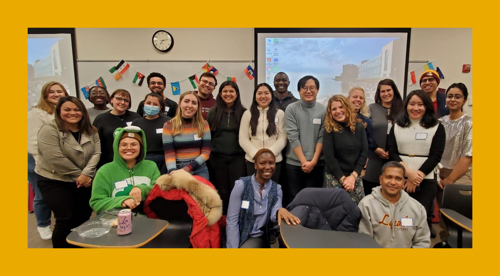 A group photo of the Global LLC. 