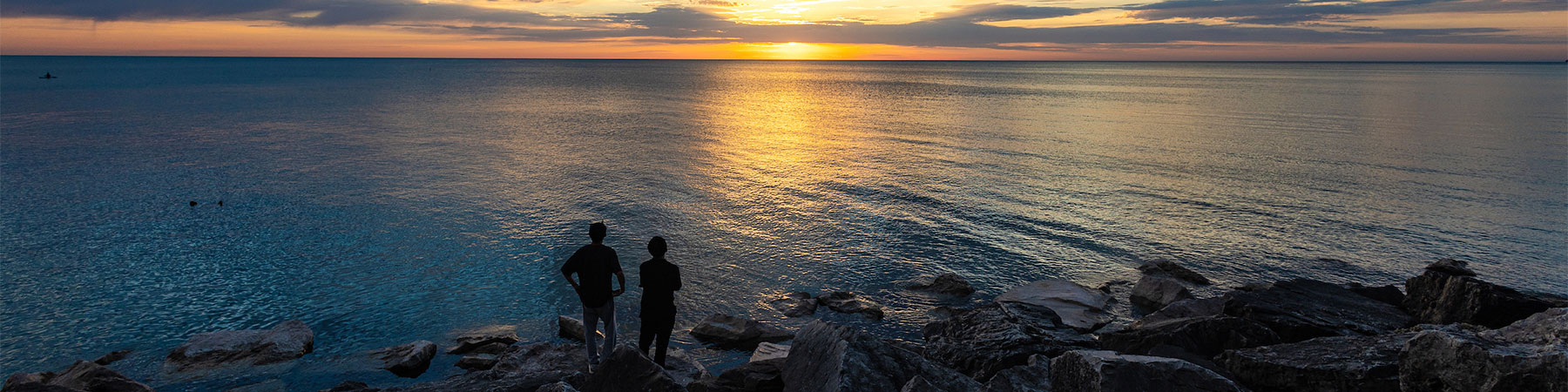 Sunset on Lake Michigan