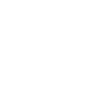 White outline icon of a globe encircled by arrows on a maroon background, representing global connections and partnerships.